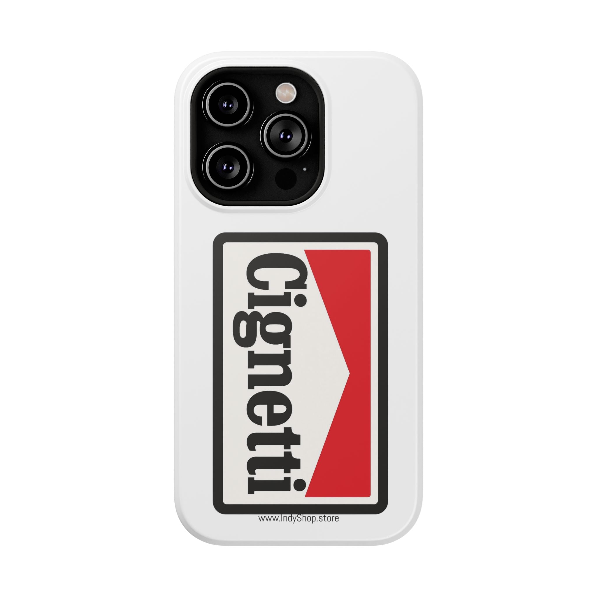 Cignetti Marlboro-Style Phone Case | Impact-Resistant Protective Cover