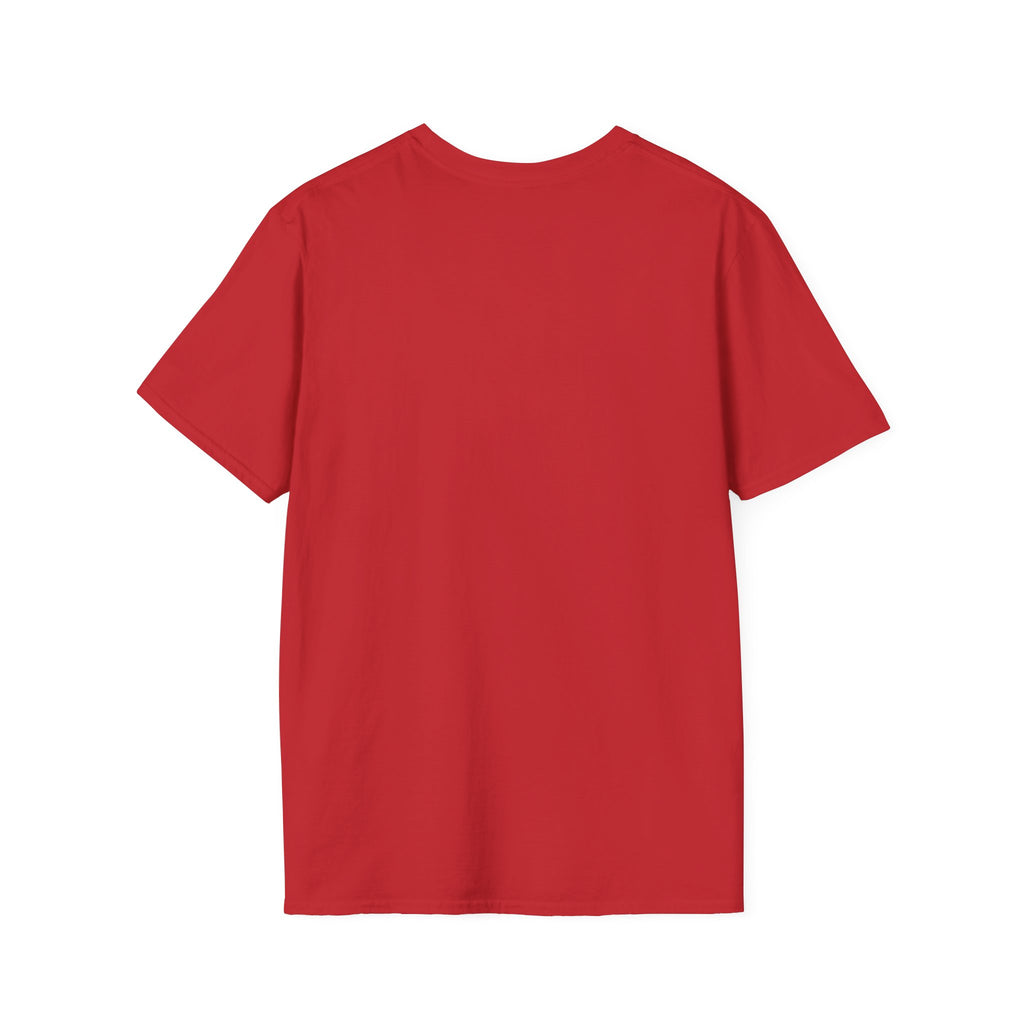 Run the Damn Ball Cream and Crimson Unisex Graphic T-Shirt