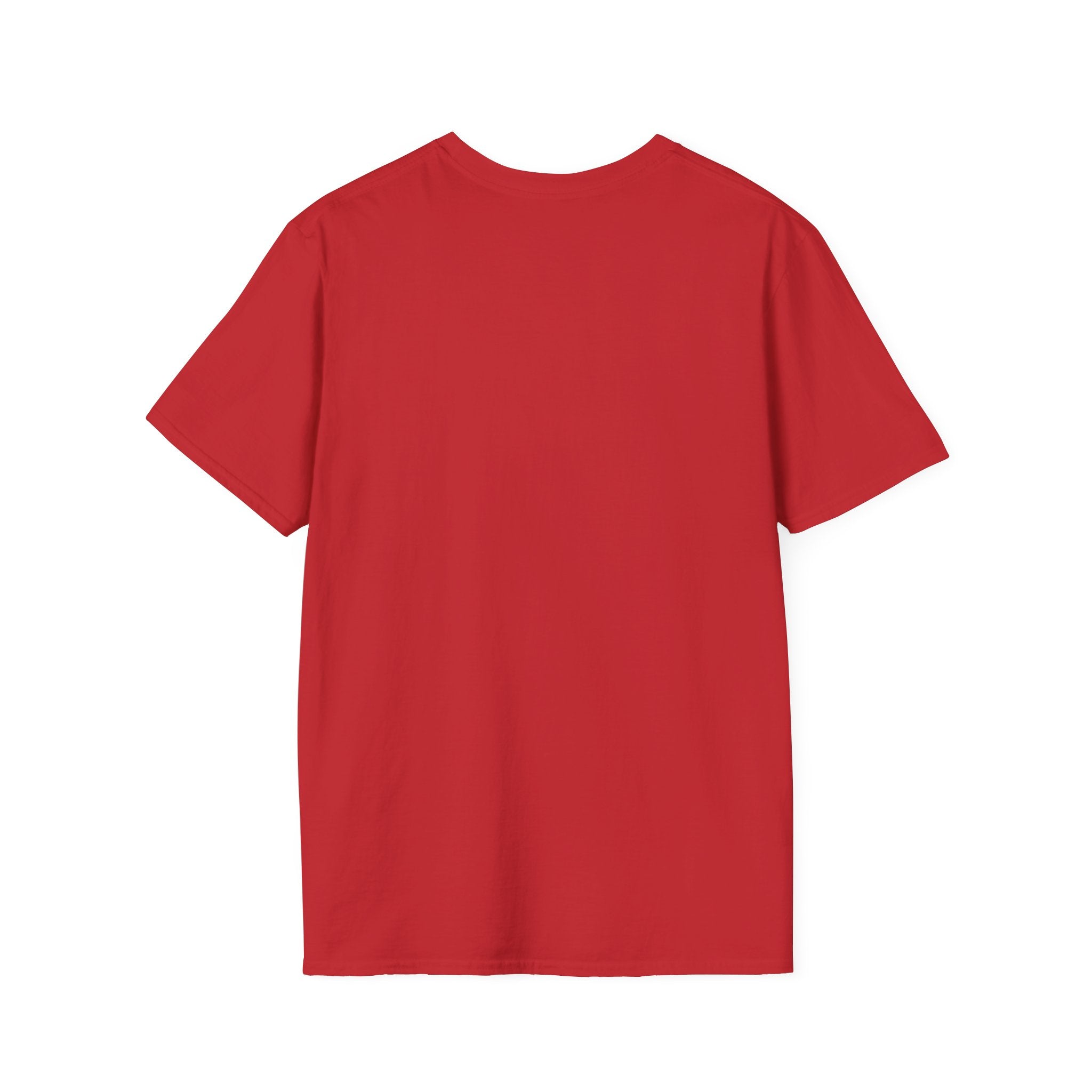Run the Damn Ball Cream and Crimson Unisex Graphic T-Shirt