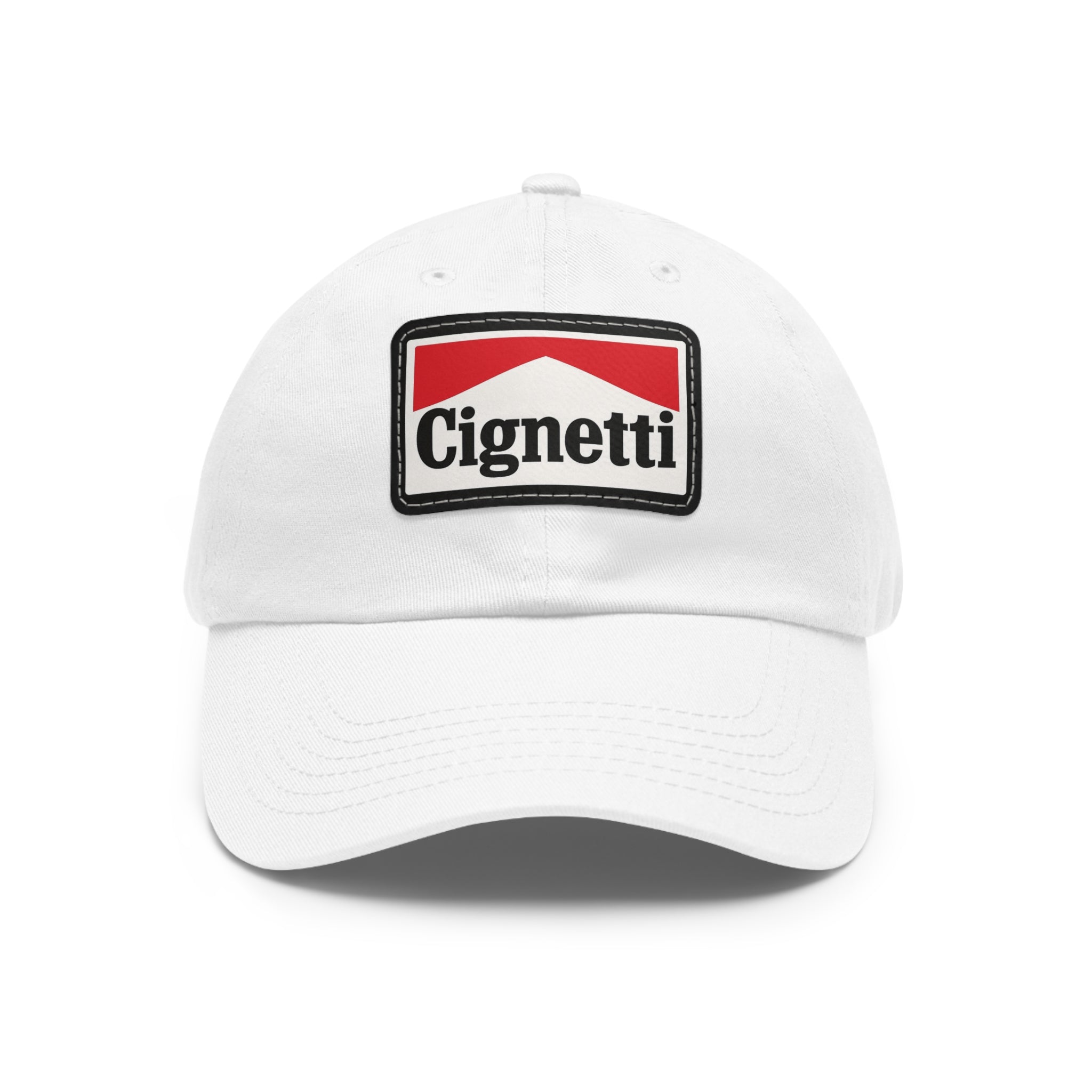 Cignetti / Marlboro Leather Patch Dad Hat
