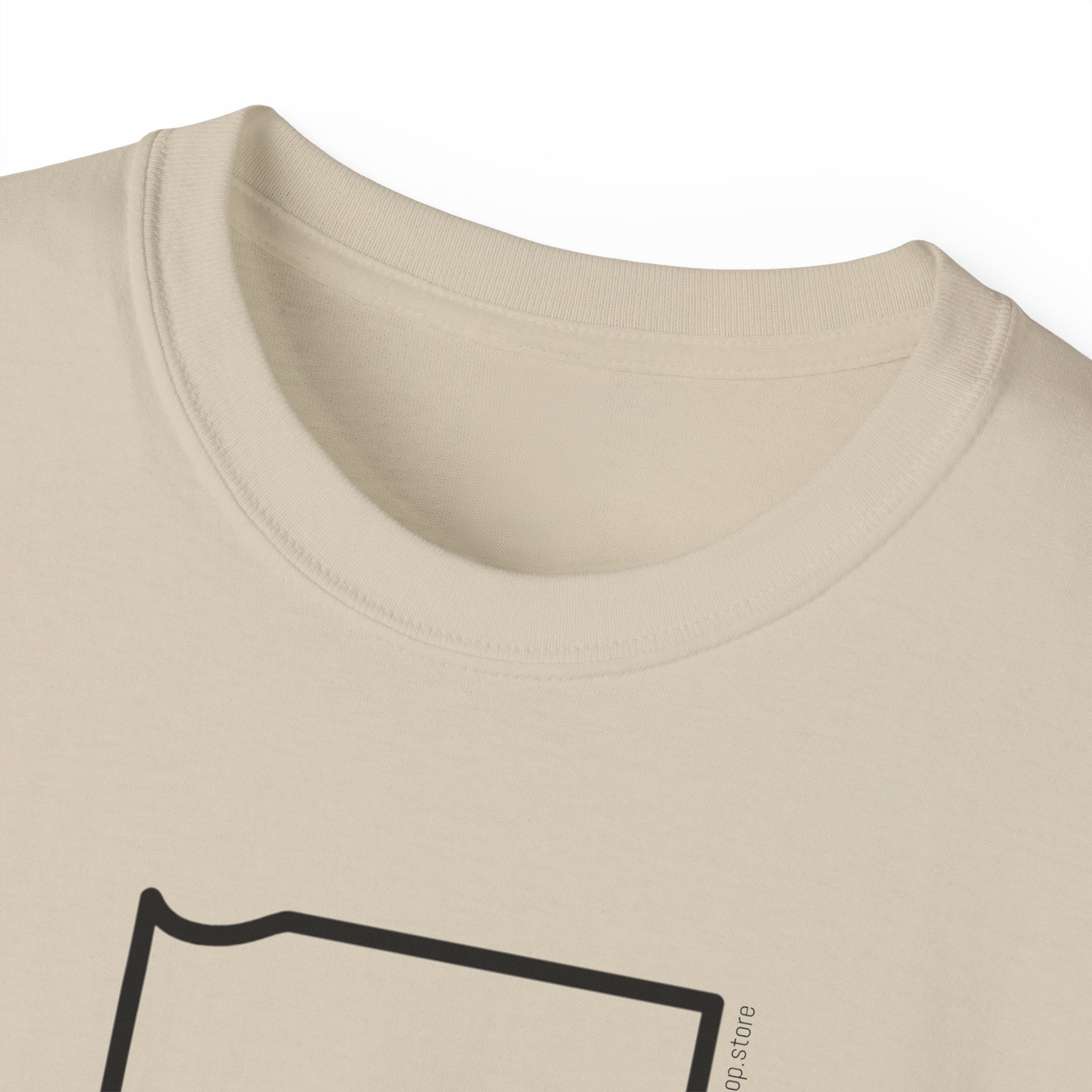Indiana 317 Black Outline Unisex Ultra Cotton Tee