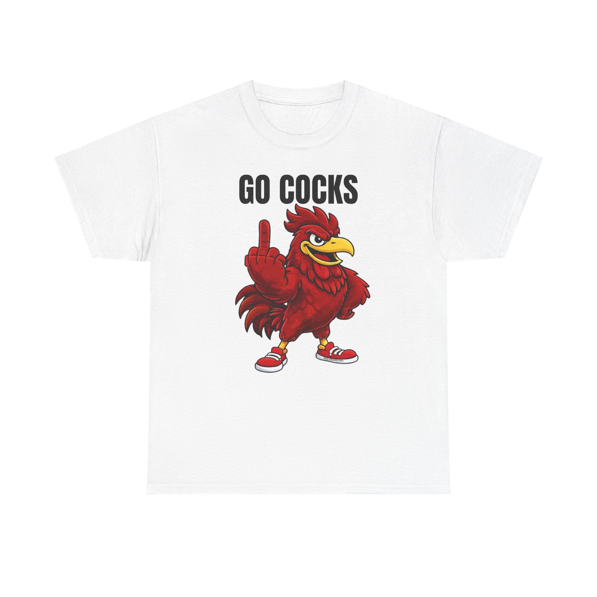 Go Cocks Middle Finger Tee | South Carolina Gamecock Middle Finger