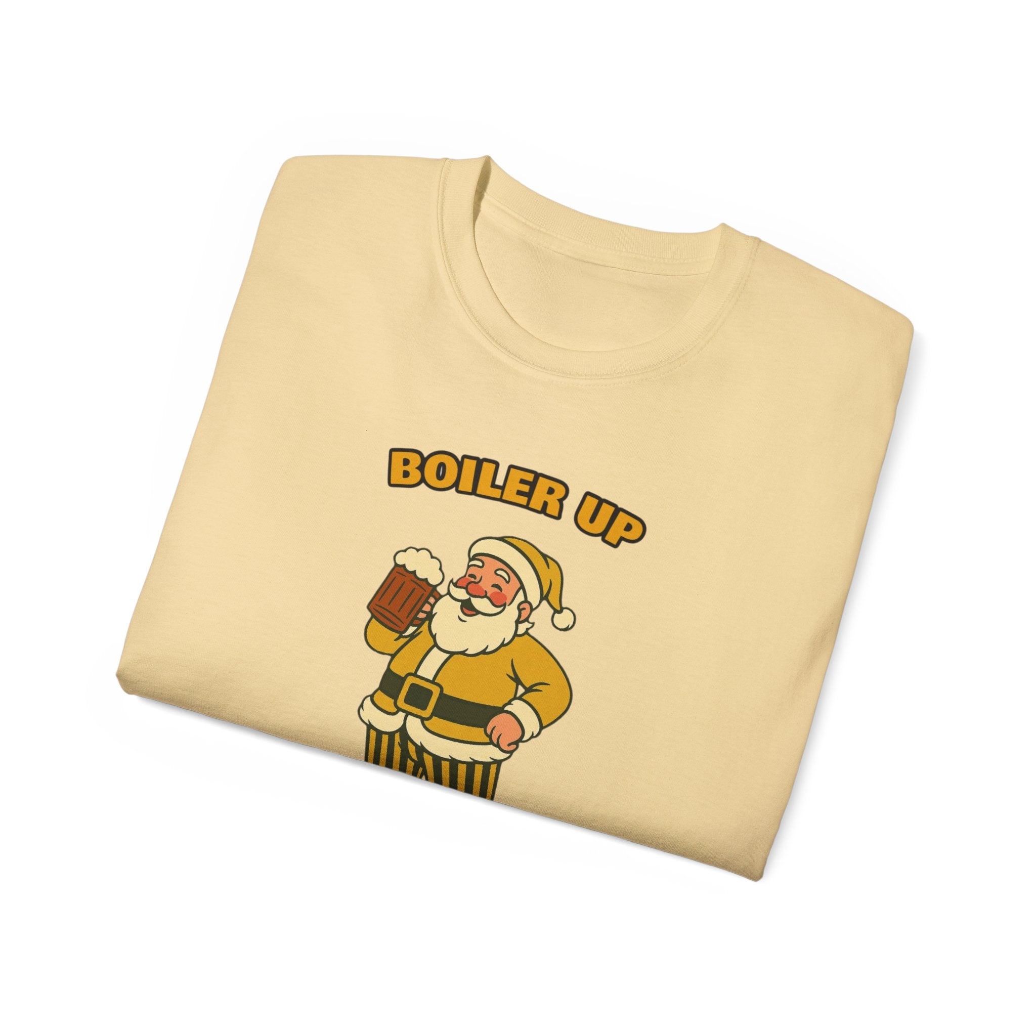 Boiler Up Ho Ho Hammer Down Santa With Beer Unisex T-Shirt