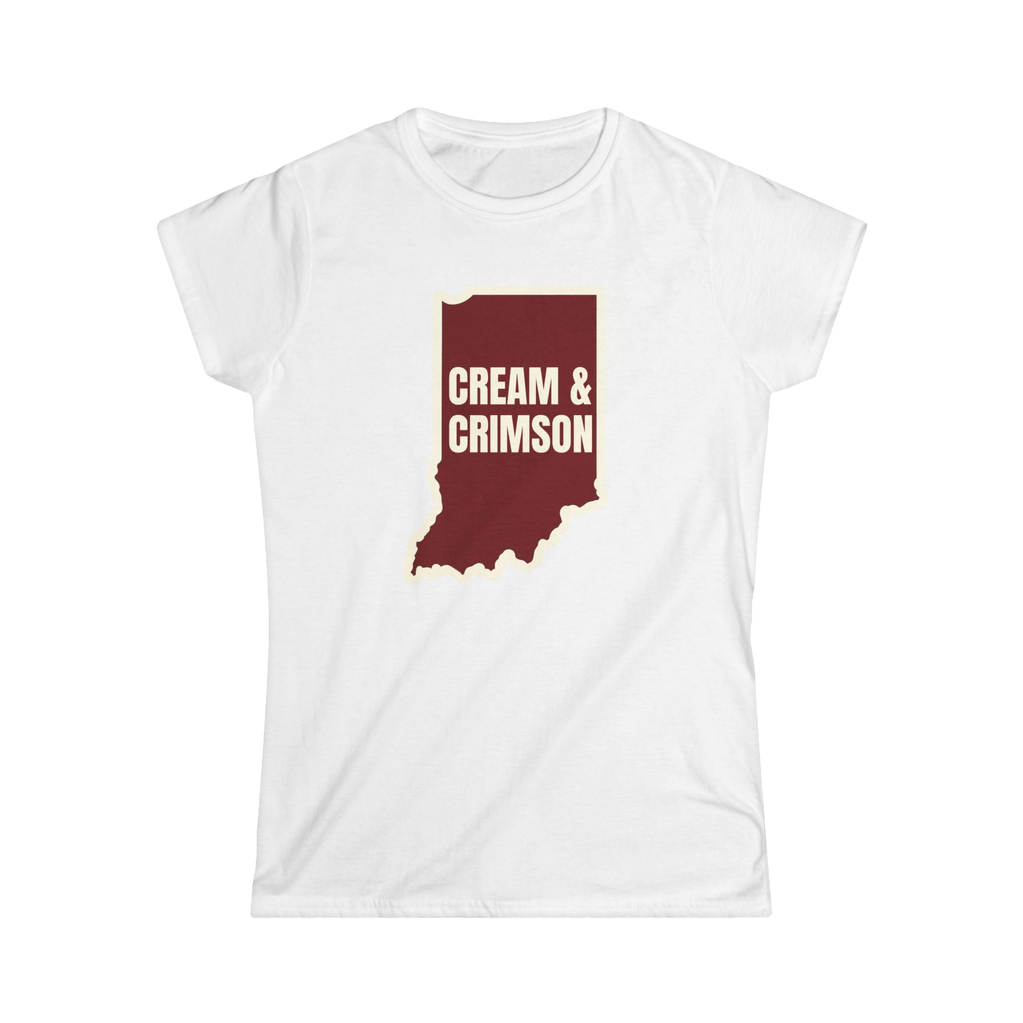 Cream & Crimson Women's Graphic Tee