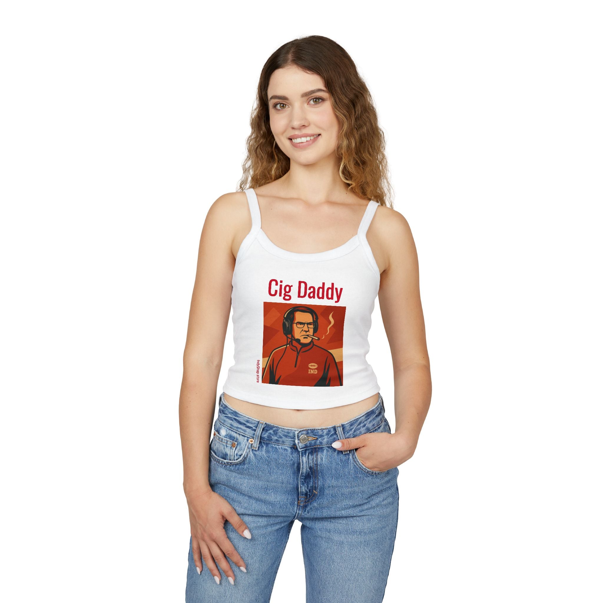 Cig Daddy Women's Tank Top | Spaghetti Strap Tank Top