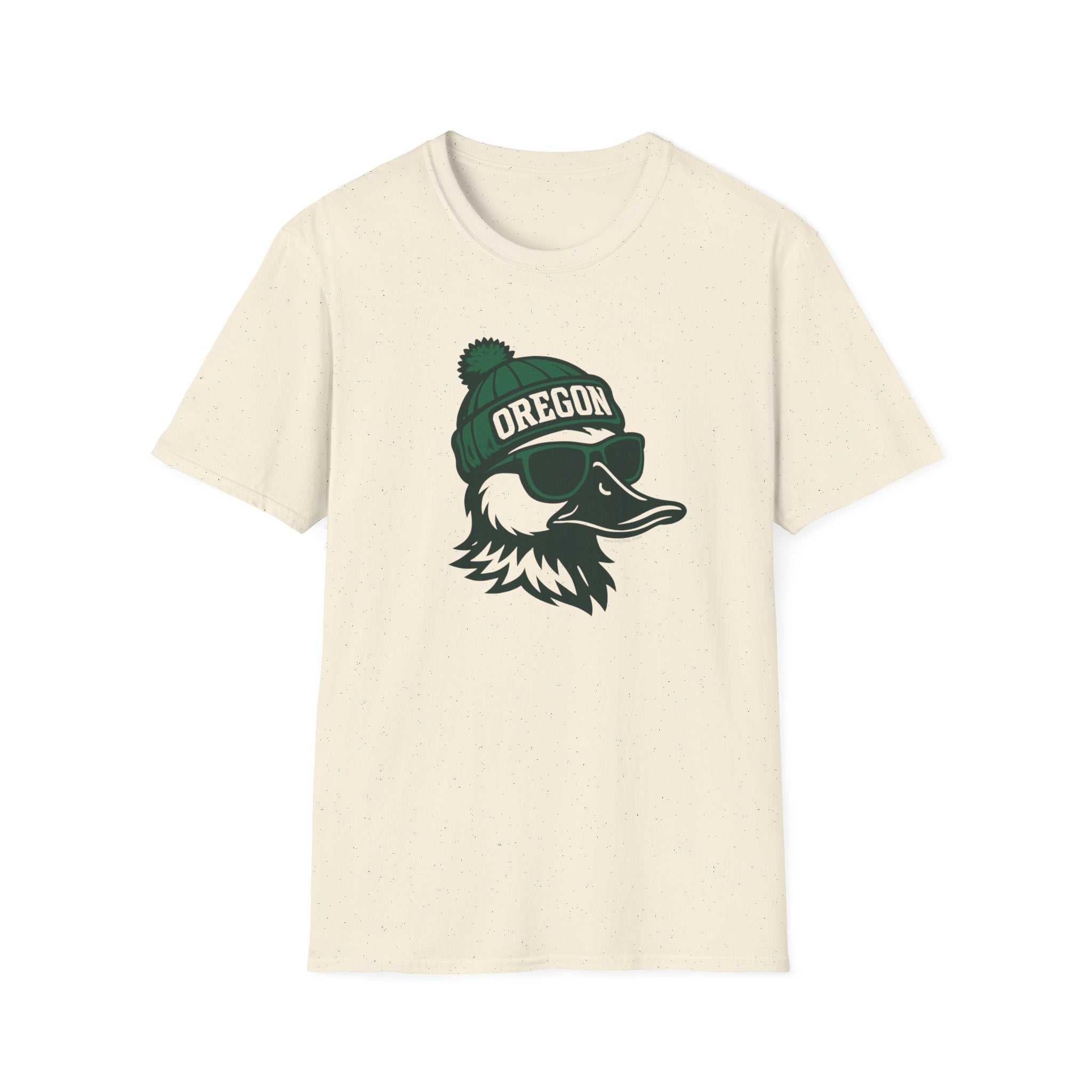 Oregon Ducks Graphic T-Shirt | Duck with Glasses and Hat