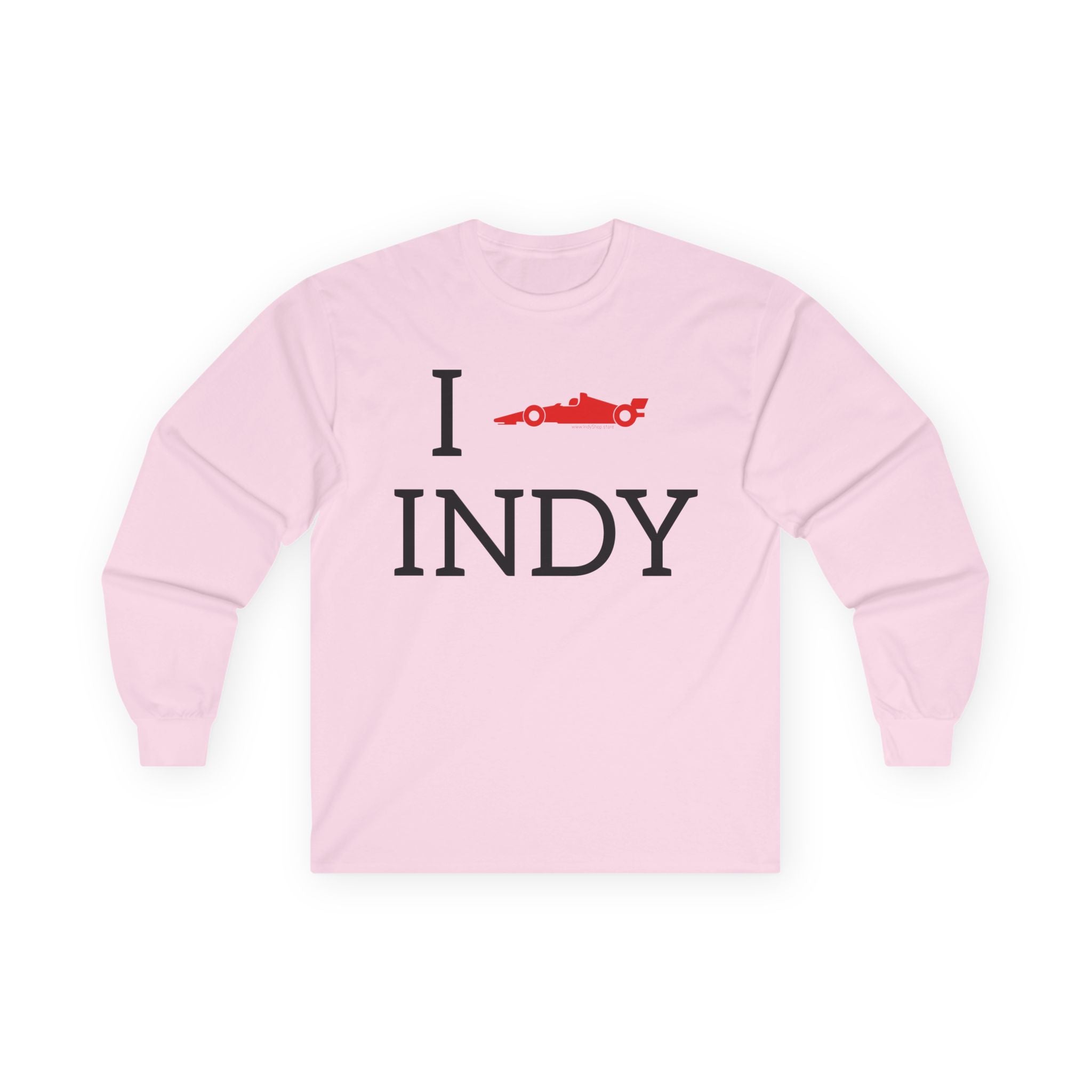 I Heart INDY Unisex Long Sleeve Tee | I Race Car INDY | IndyCar