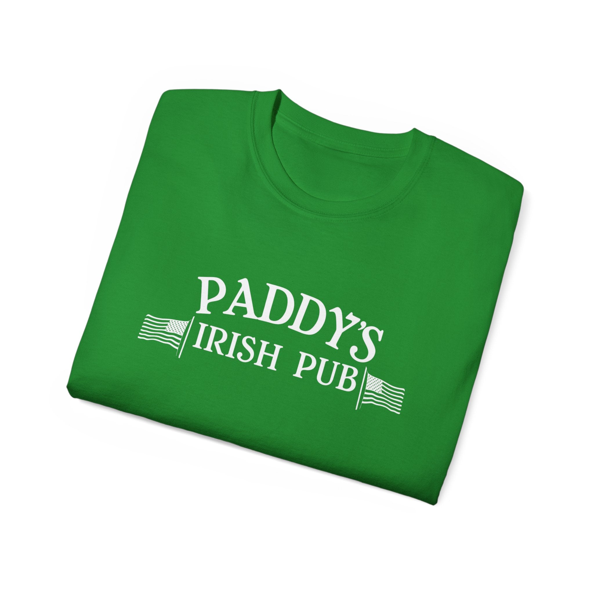 Paddy's Irish Pub Unisex Ultra Cotton Tee | St Patrick's Day Apparel | It's Always Sunny