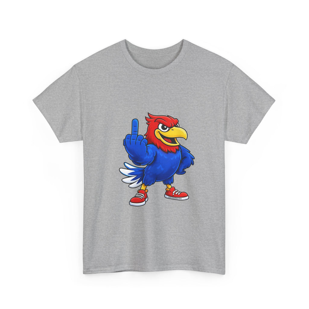 Jayhawks Middle Finger Tee