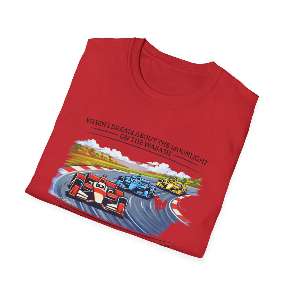 Back Home Again In Indiana IndyCar Graphic T-Shirt