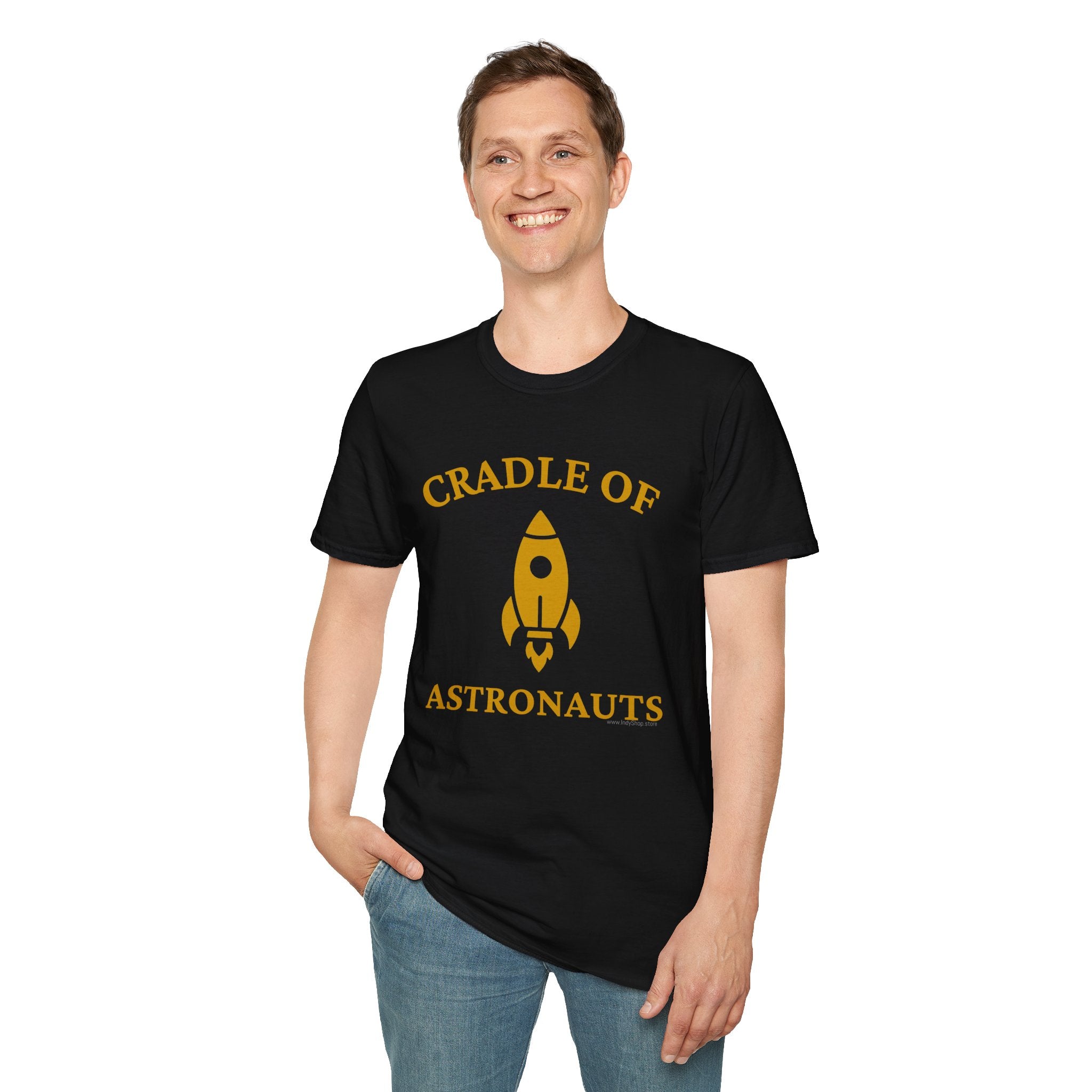 Cradle Of Astronauts T-Shirt | Purdue NASA Graphic Tee