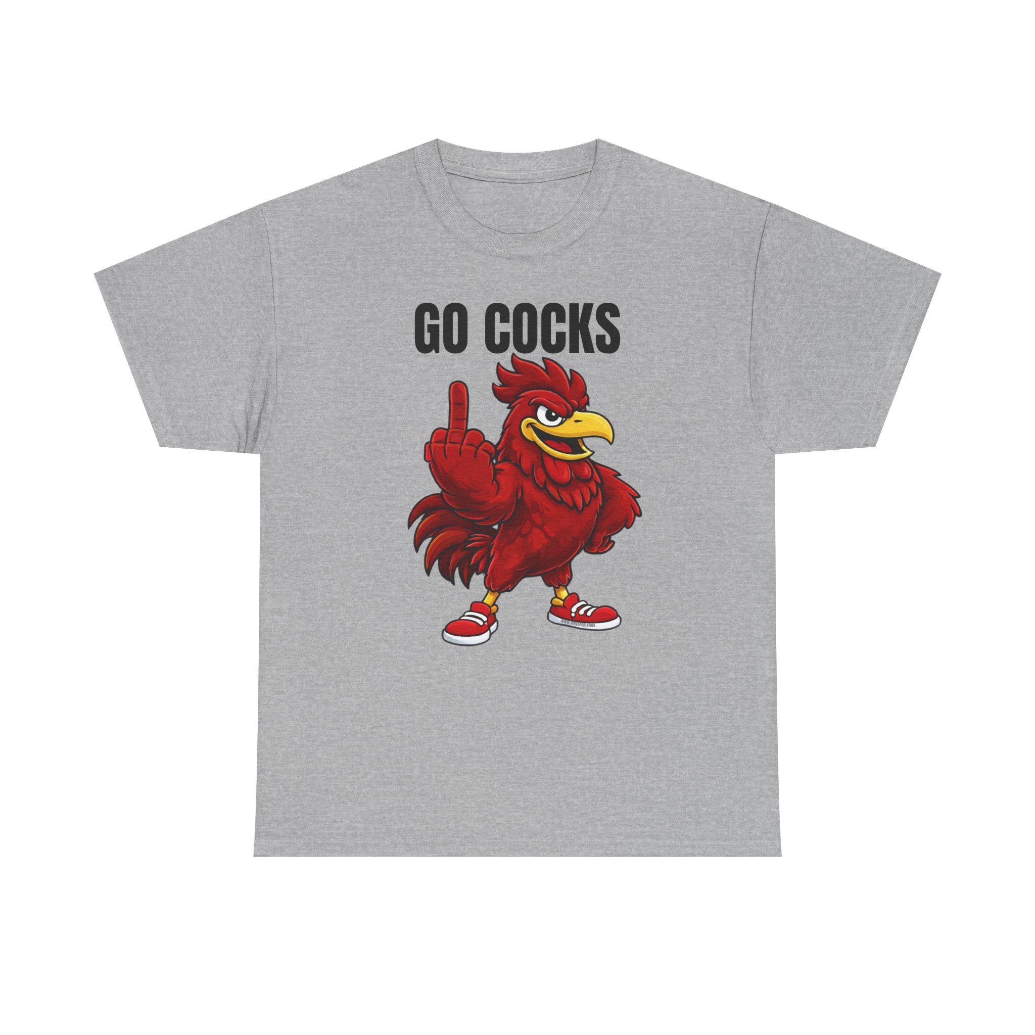 Go Cocks Middle Finger Tee | South Carolina Gamecock Middle Finger