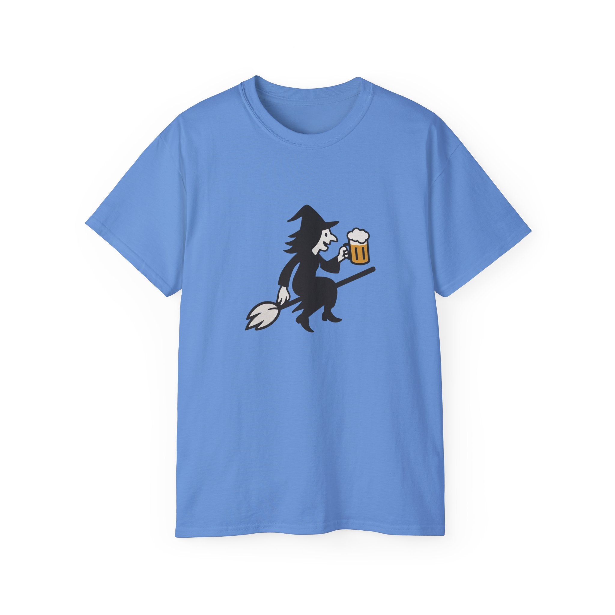 Witch with Beer Unisex Tee