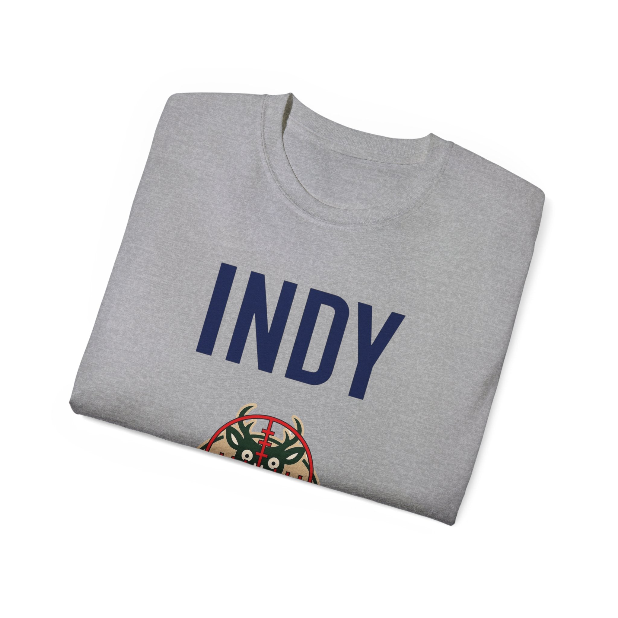Indy + Milwaukee Sucks Logo on Front | Unisex T-Shirt | Indy Pacers