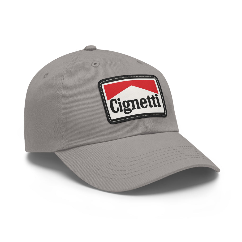 Cignetti / Marlboro Leather Patch Dad Hat