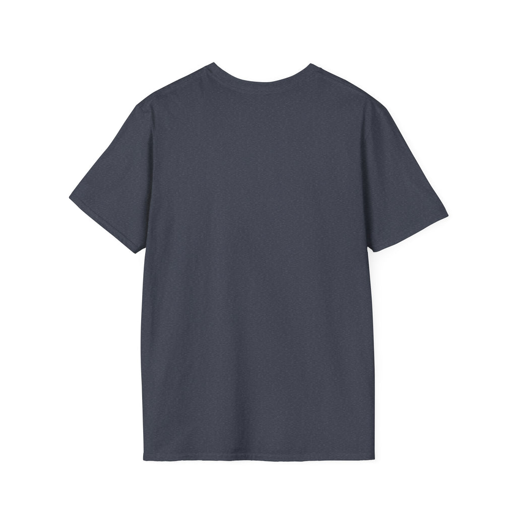 Run the Damn Ball Blue and White Unisex Graphic T-Shirt