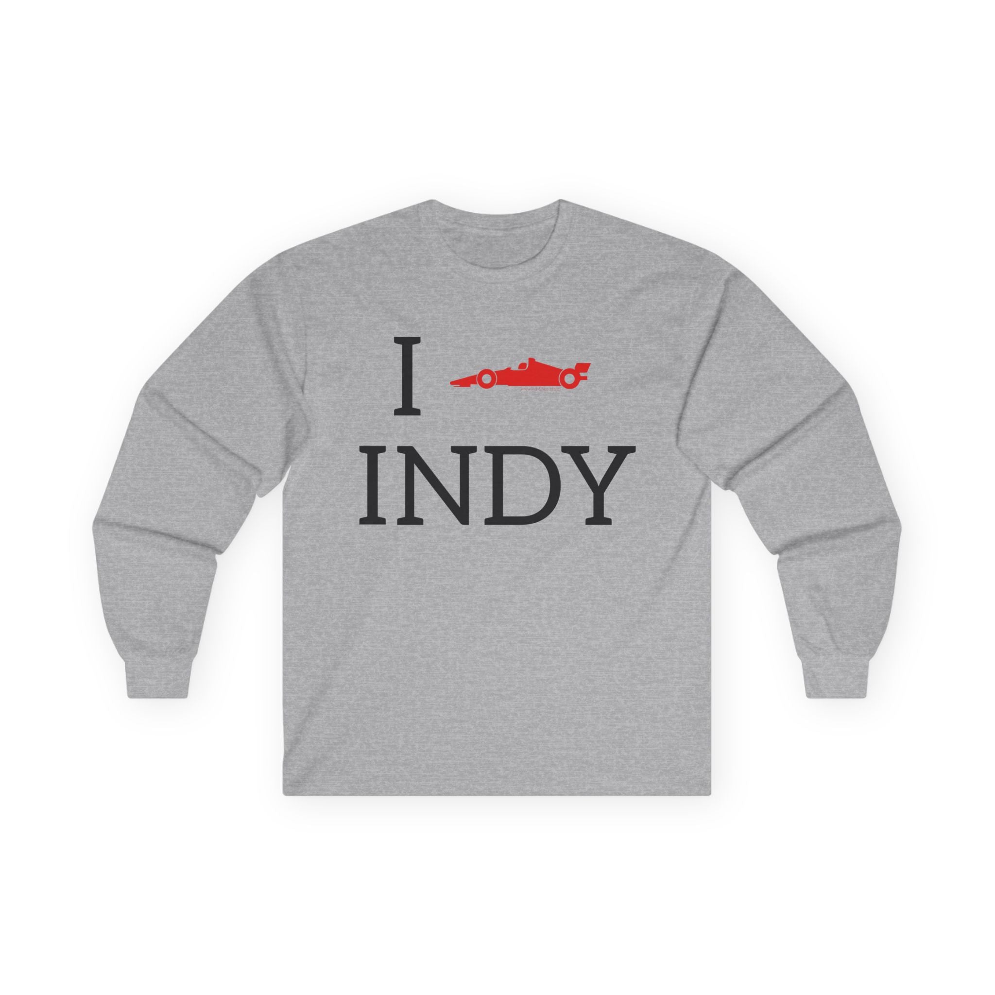 I Heart INDY Unisex Long Sleeve Tee | I Race Car INDY | IndyCar