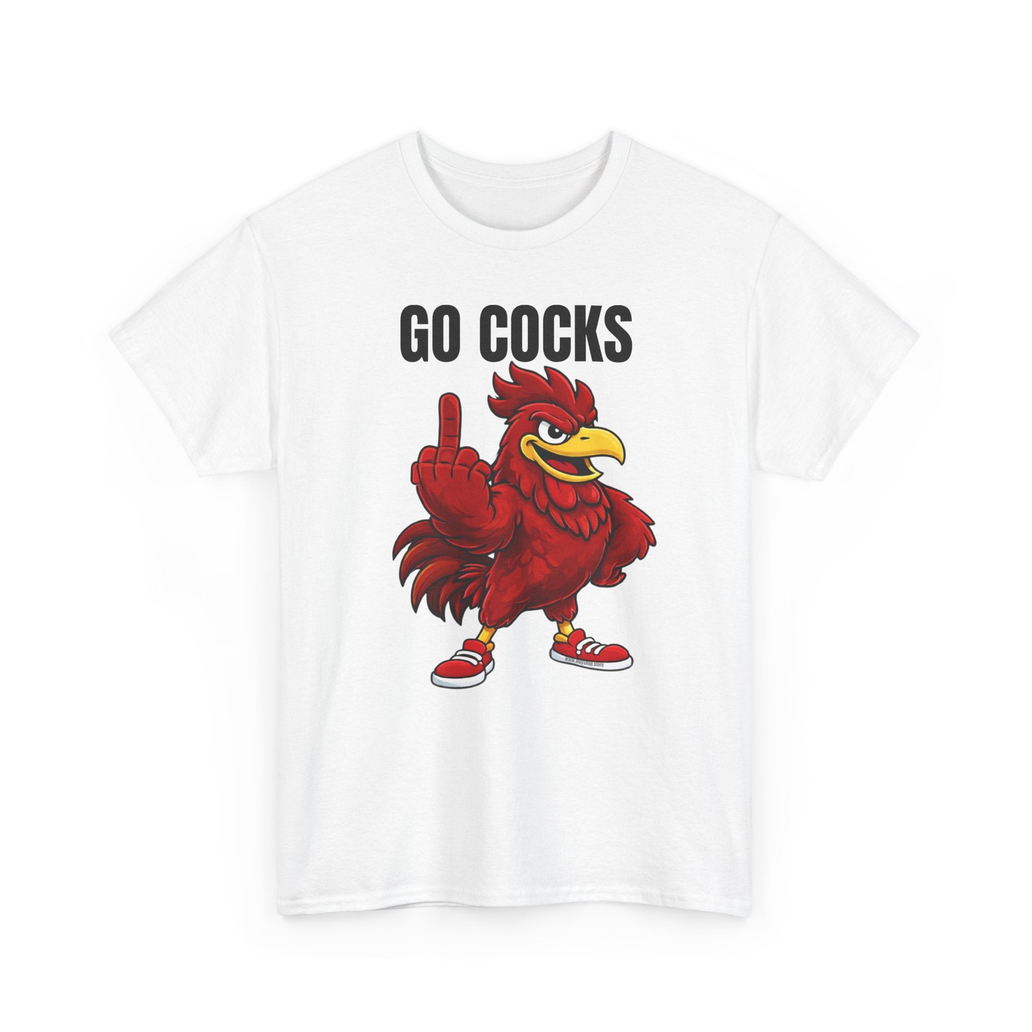Go Cocks Middle Finger Tee | South Carolina Gamecock Middle Finger