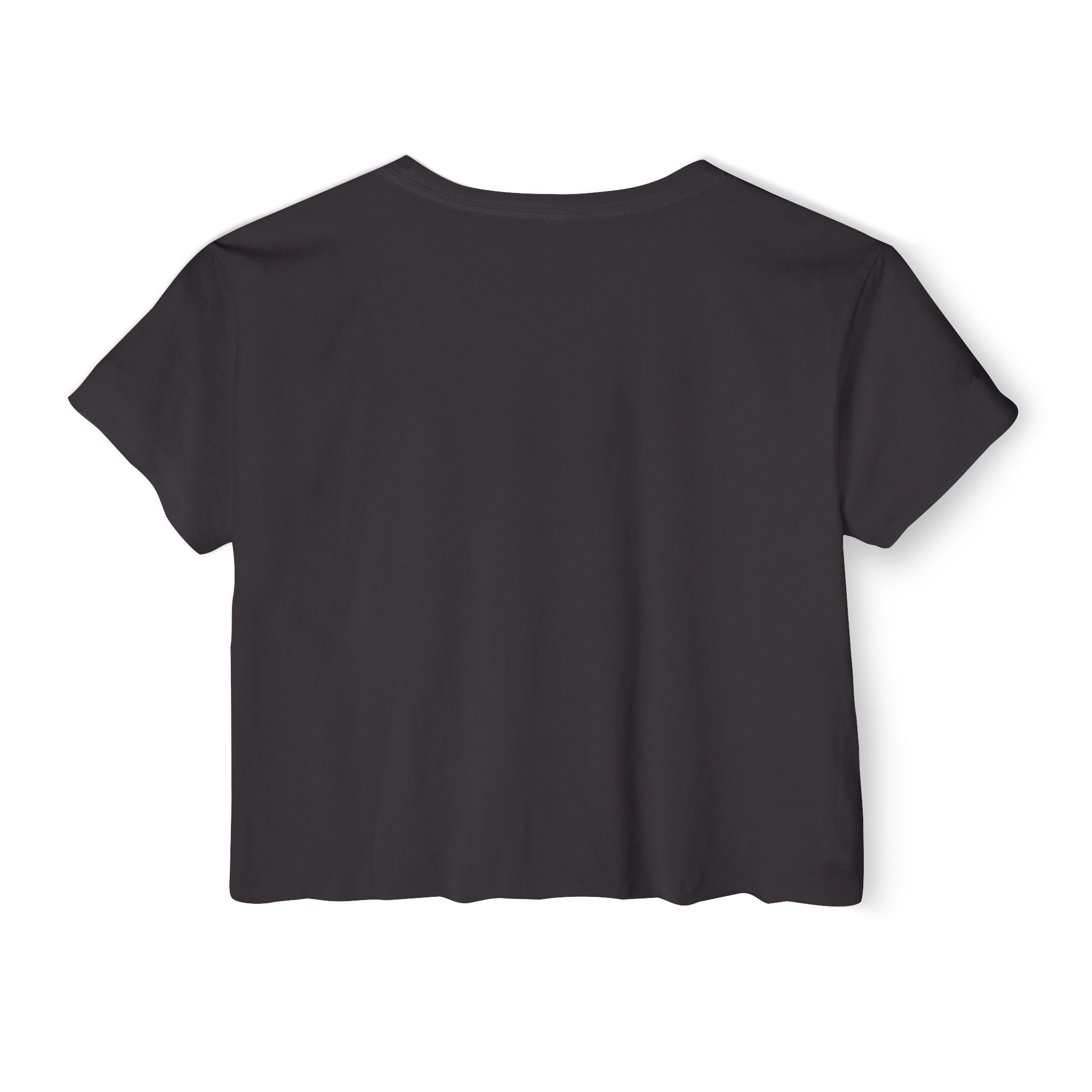 Black & Gold Women's Crop Top