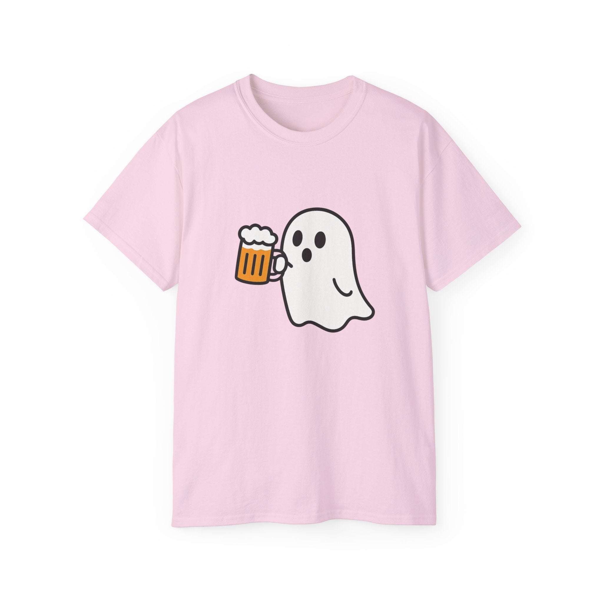 Ghost with Beer Unisex Tee