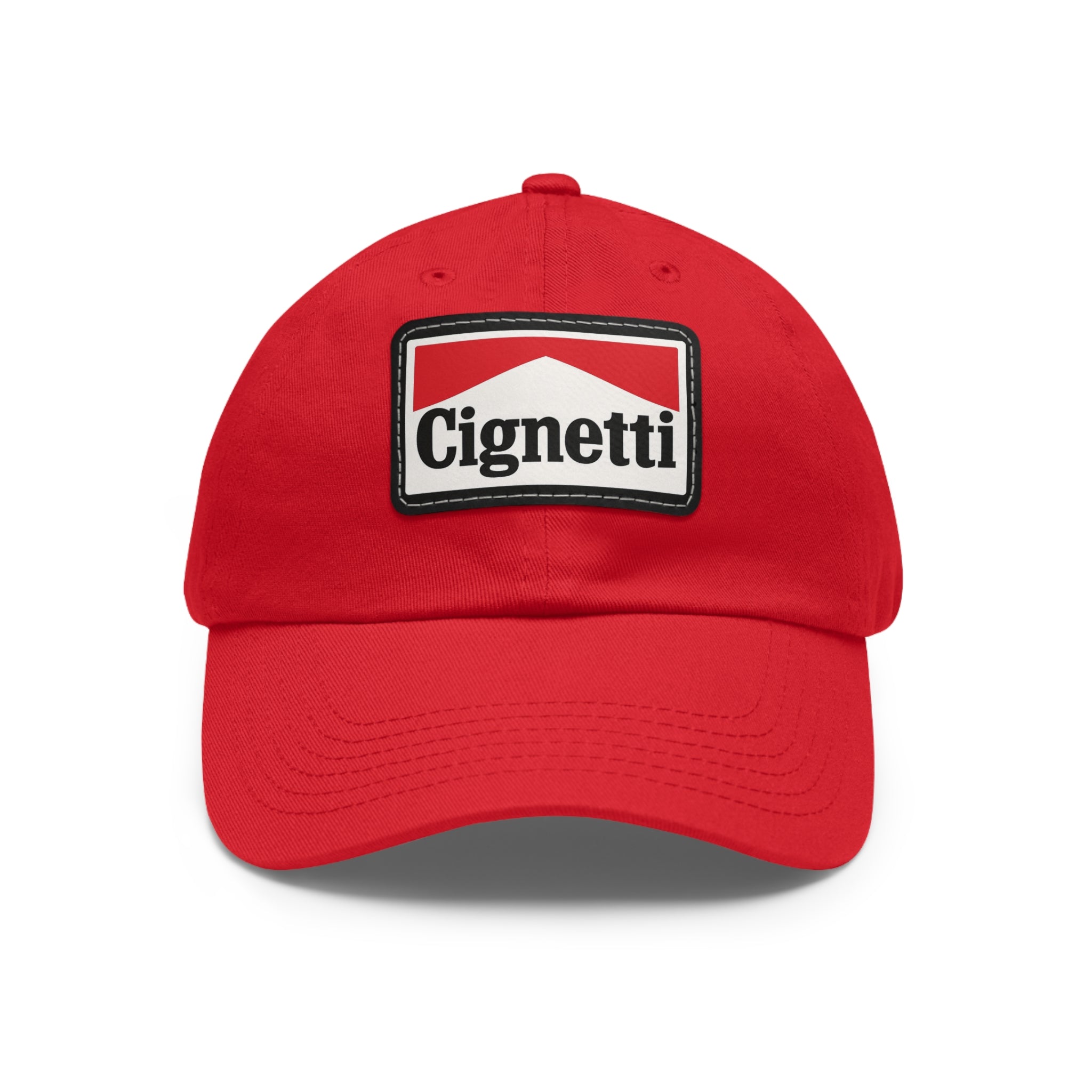 Cignetti / Marlboro Leather Patch Dad Hat
