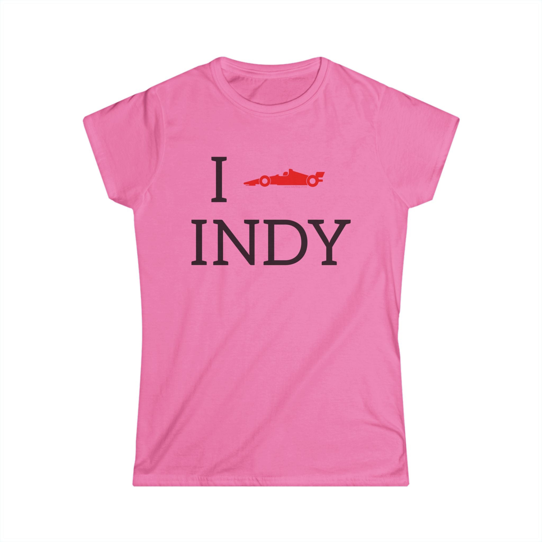 I Heart INDY Women's Tee | I Race Car INDY | IndyCar