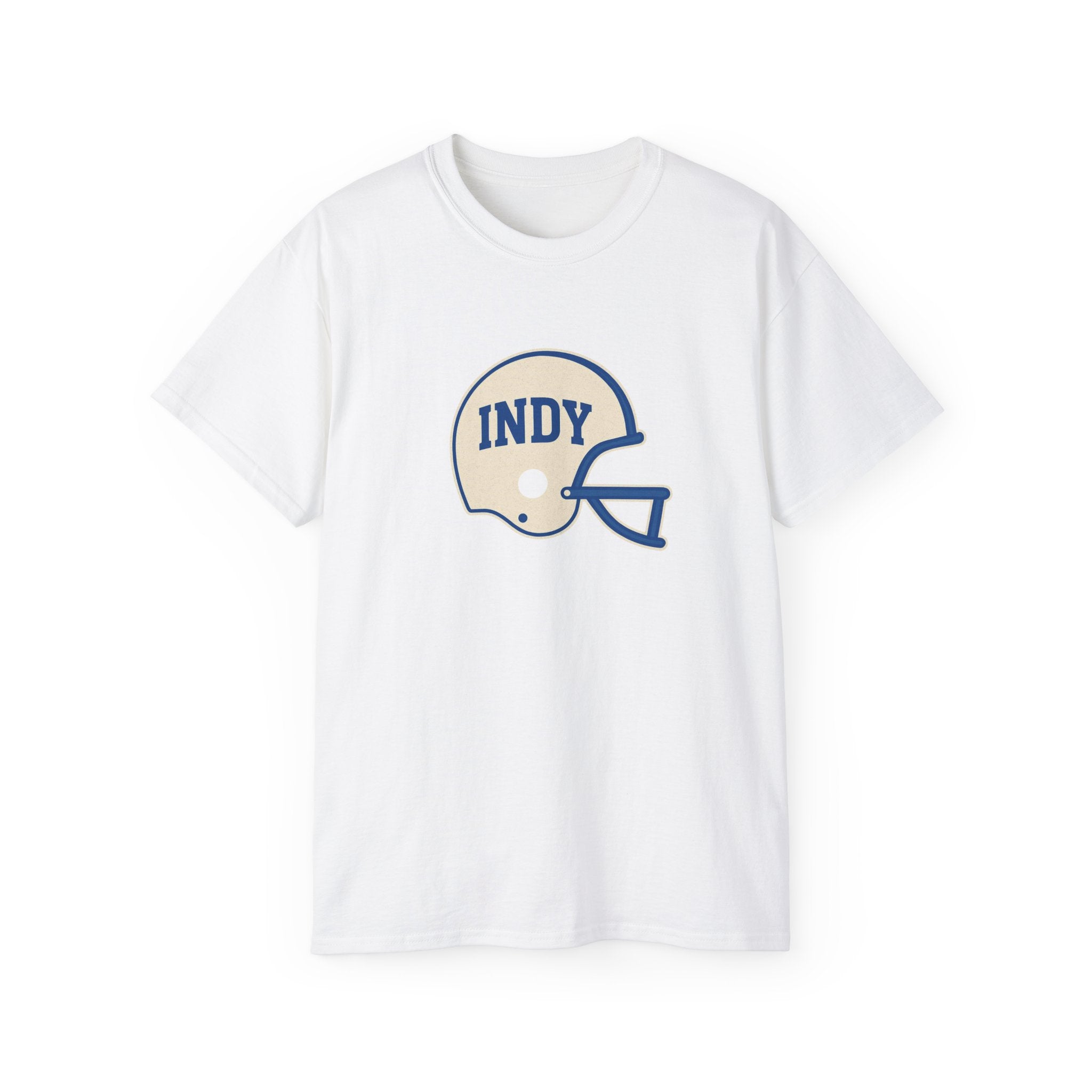 Indy Football Helmet Unisex Tee