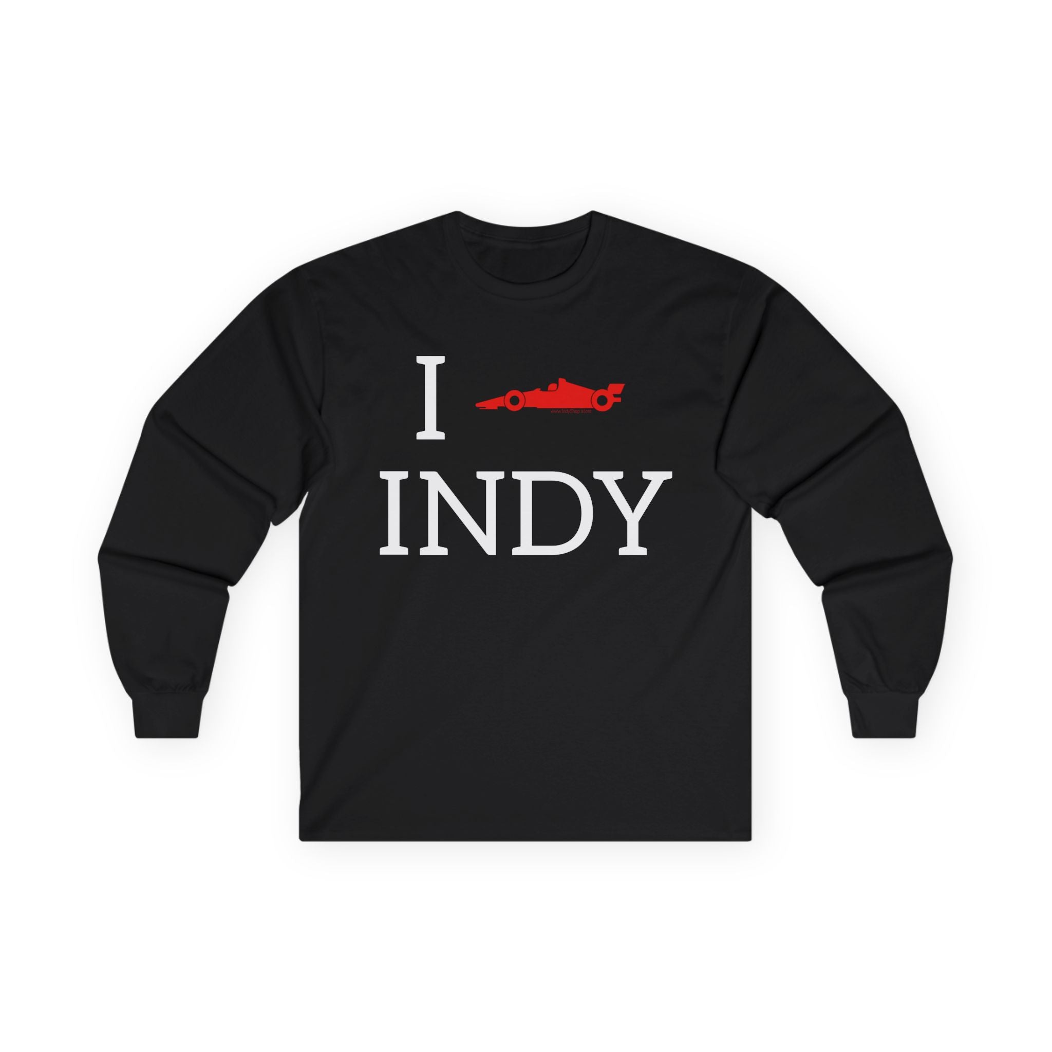 I Heart INDY Unisex Long Sleeve Tee | I Race Car INDY | IndyCar