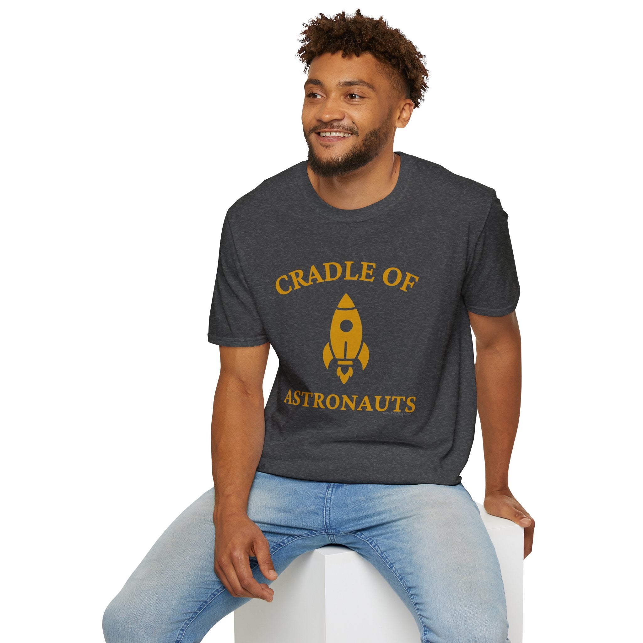 Cradle Of Astronauts T-Shirt | Purdue NASA Graphic Tee