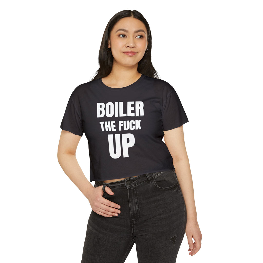 Boiler The F Up Women's Crop Top