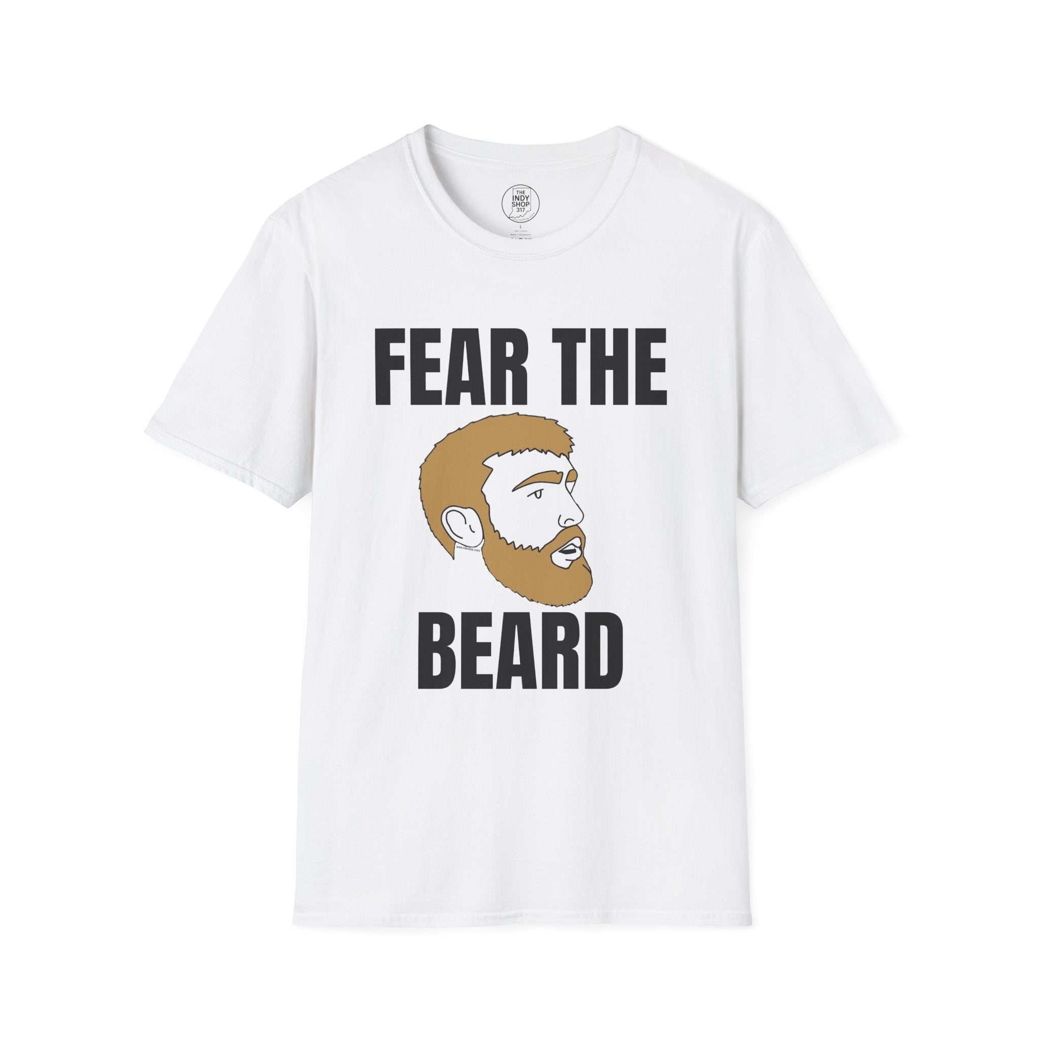 Fear the Beard Graphic T-Shirt | Purdue Basketball Fan Shirt