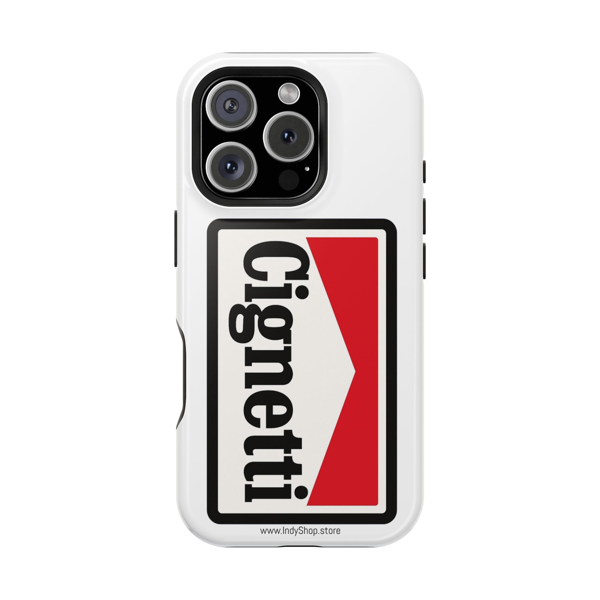 Cignetti Marlboro-Style Phone Case | Impact-Resistant Protective Cover