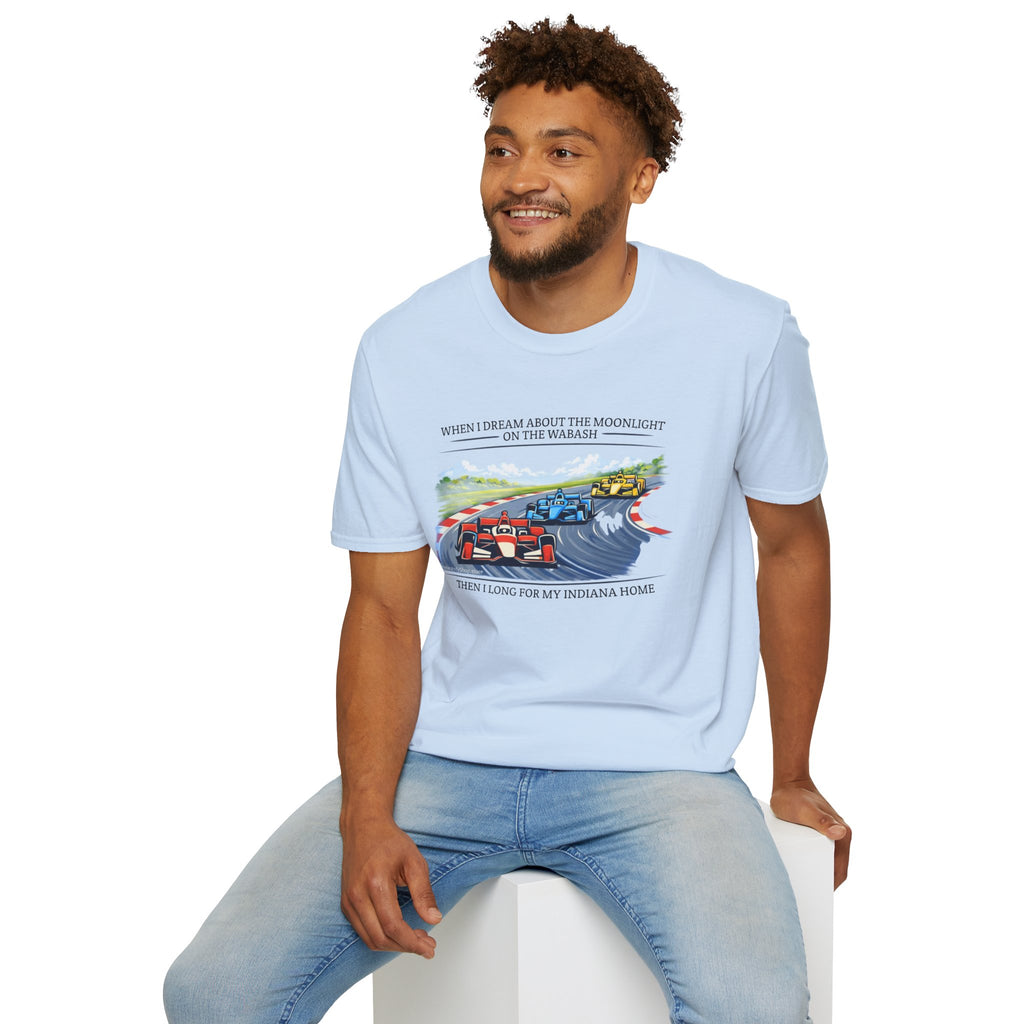 Back Home Again In Indiana IndyCar Graphic T-Shirt