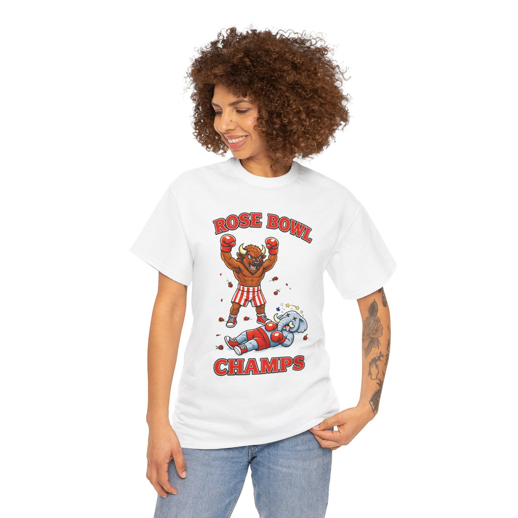 Rose Bowl T-Shirt | Bison KO Elephant | Hoosiers Football
