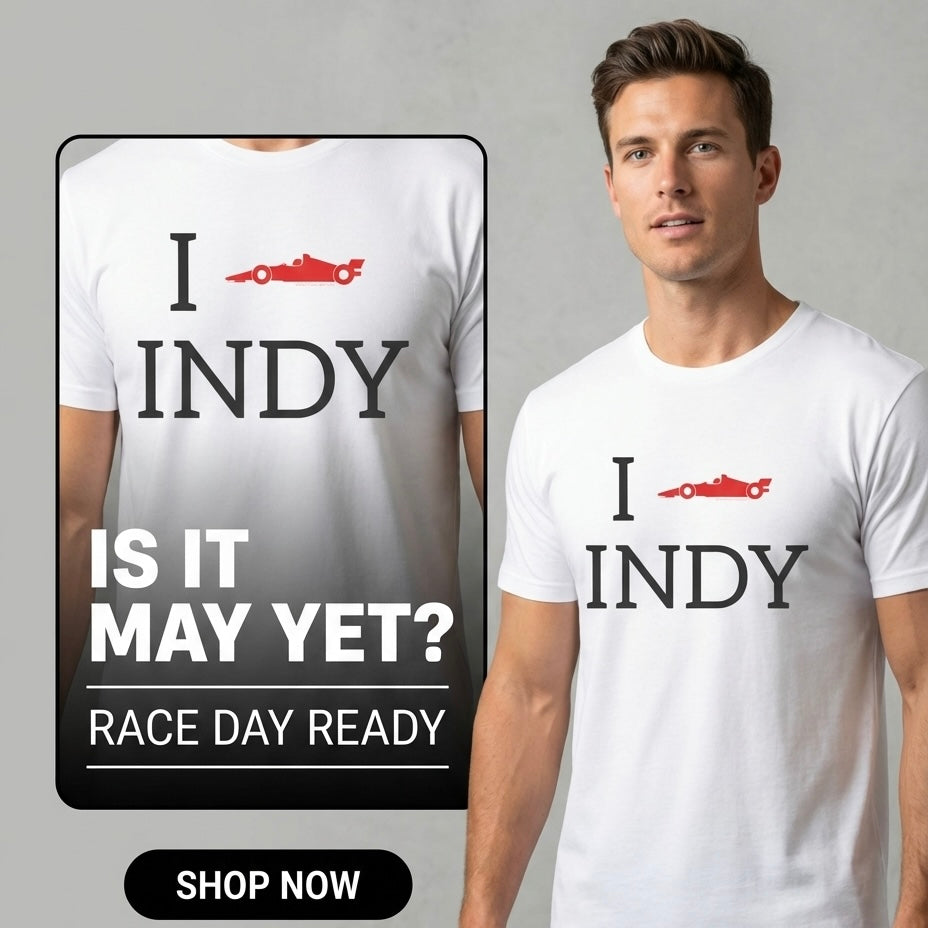 I Heart INDY T-Shirt | I Race Car INDY | IndyCar