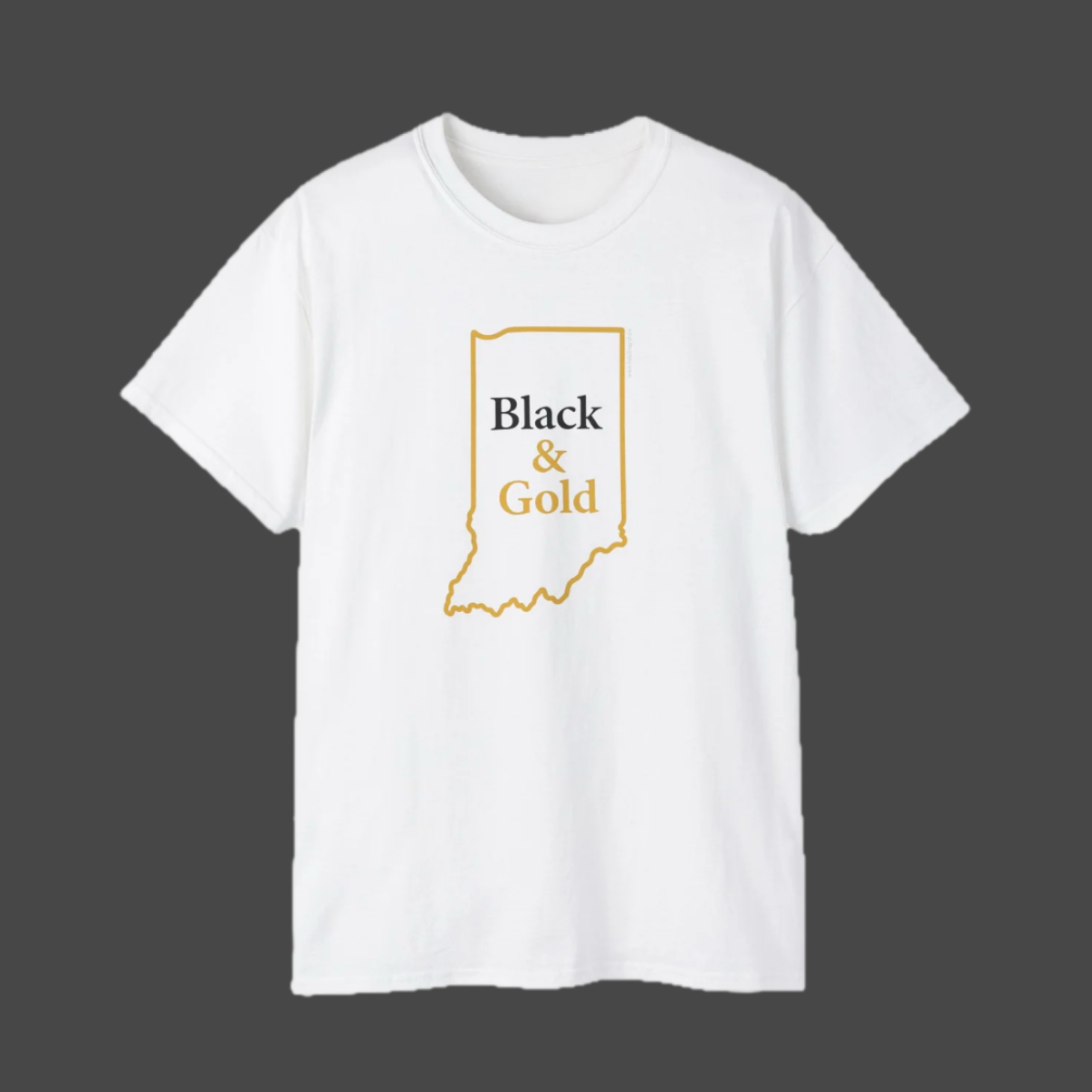 Black & Gold Unisex T-Shirt